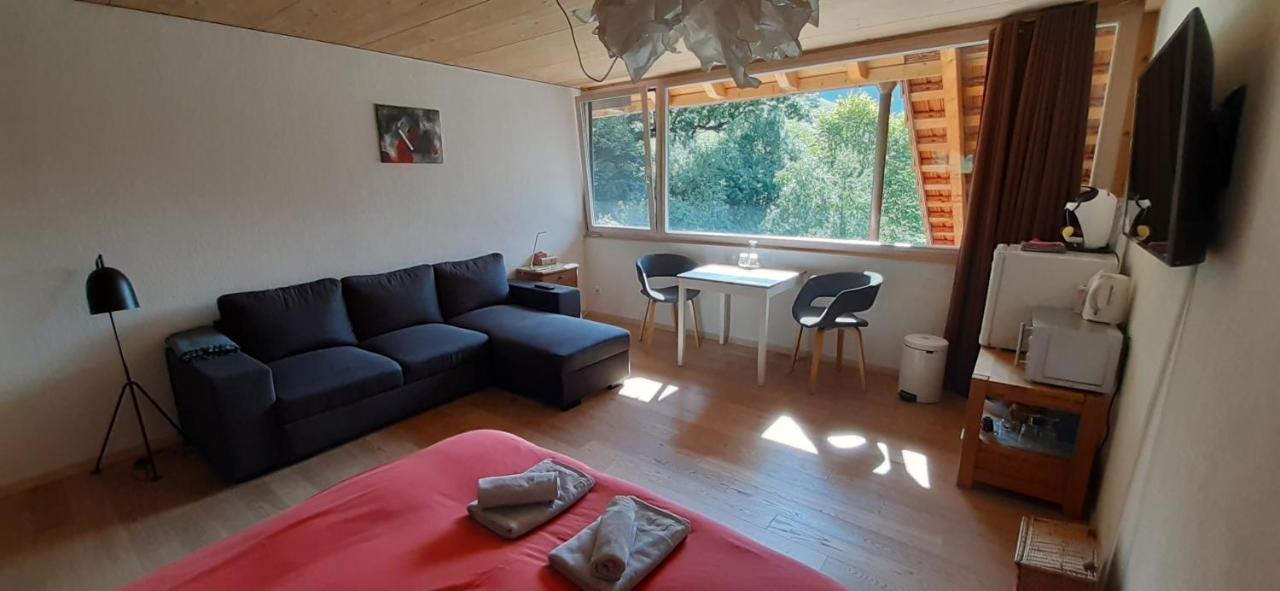 Apartament La Joux Chaupe Saint-Ursanne Zewnętrze zdjęcie