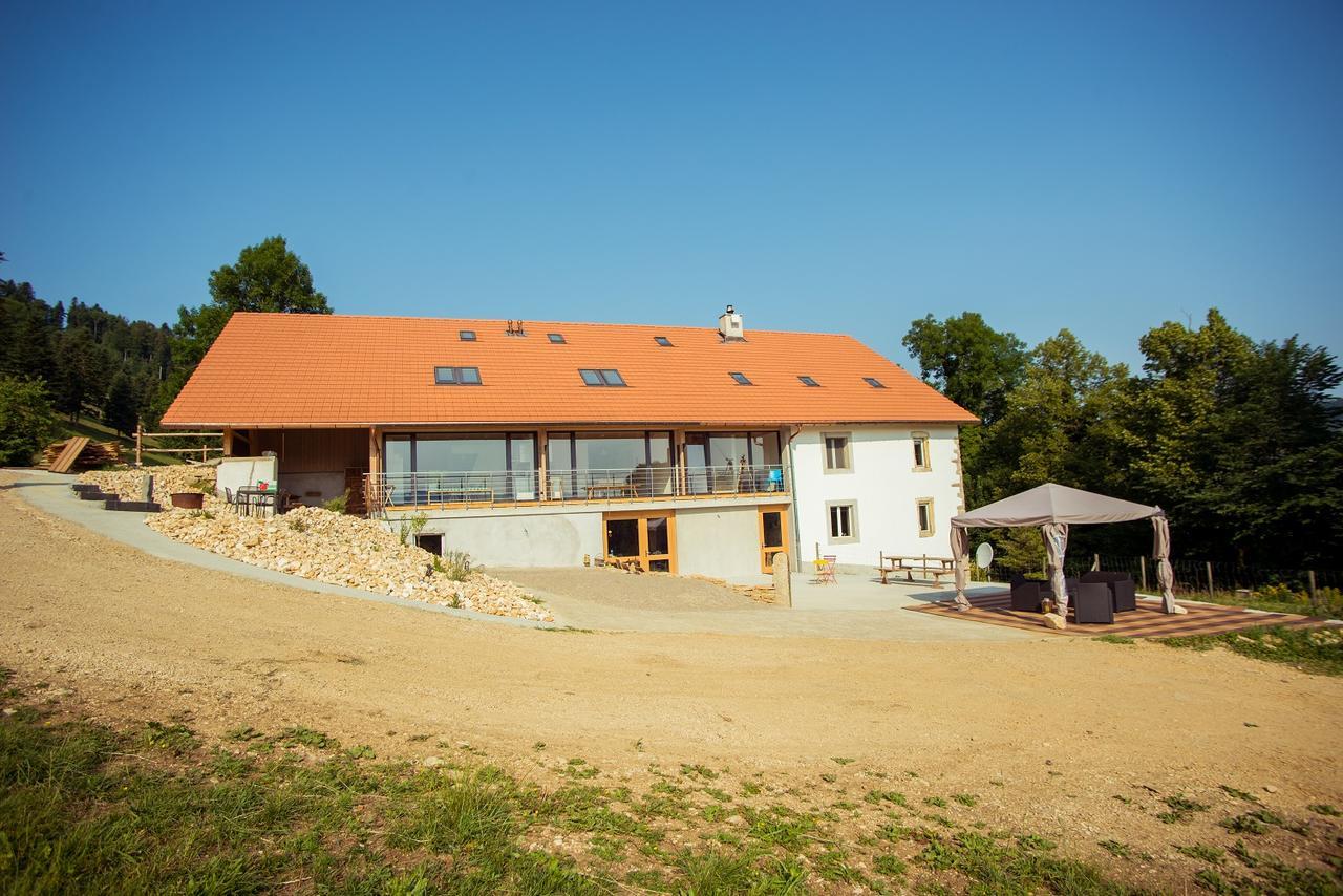 Apartament La Joux Chaupe Saint-Ursanne Zewnętrze zdjęcie