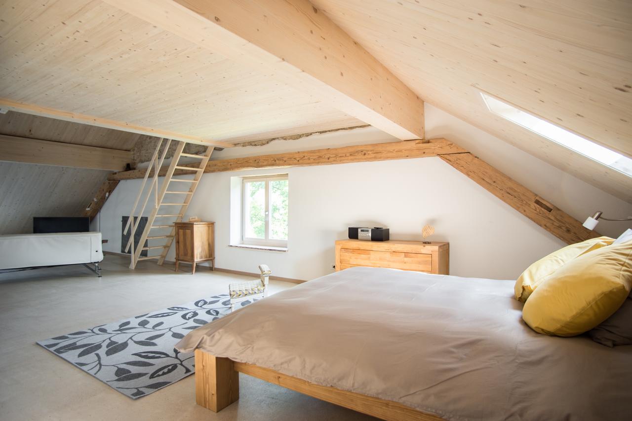 Apartament La Joux Chaupe Saint-Ursanne Zewnętrze zdjęcie