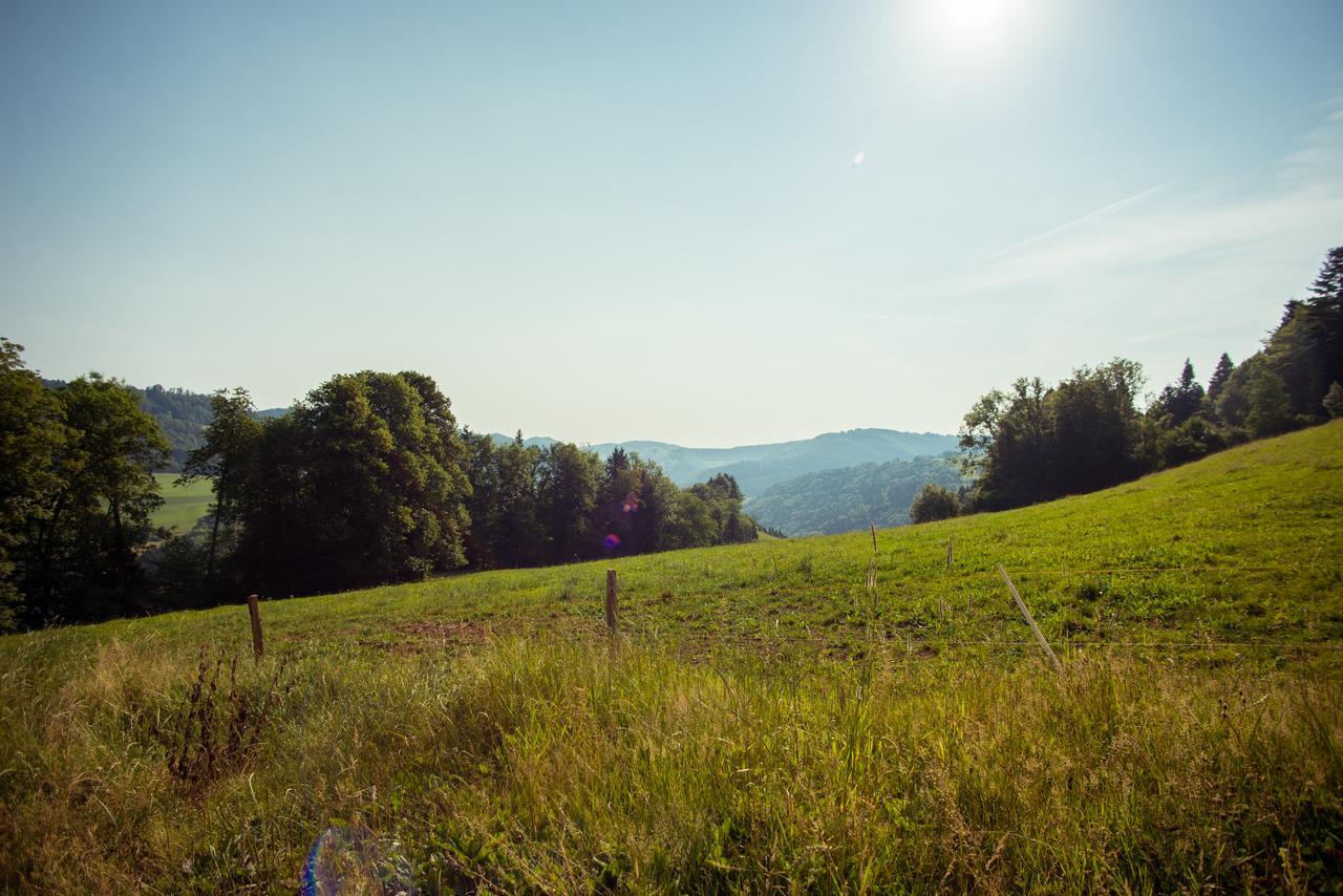 Apartament La Joux Chaupe Saint-Ursanne Zewnętrze zdjęcie