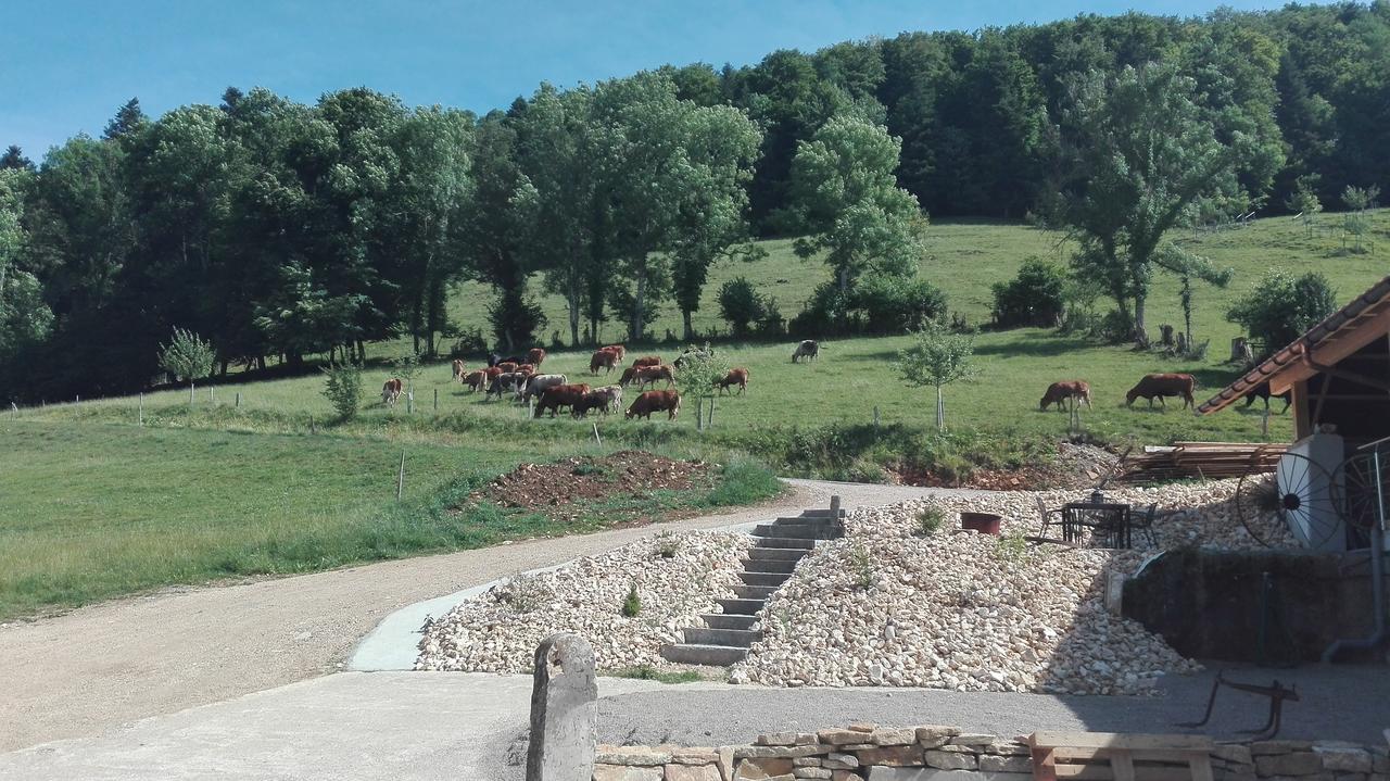 Apartament La Joux Chaupe Saint-Ursanne Zewnętrze zdjęcie