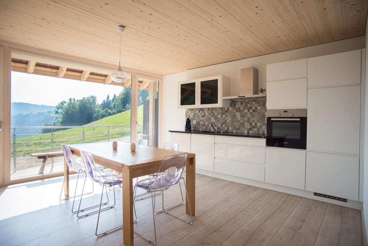 Apartament La Joux Chaupe Saint-Ursanne Zewnętrze zdjęcie