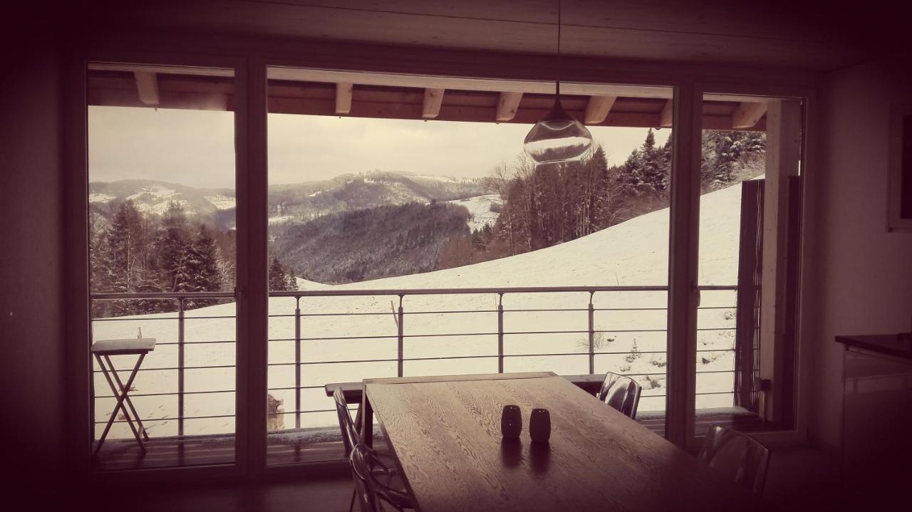 Apartament La Joux Chaupe Saint-Ursanne Zewnętrze zdjęcie